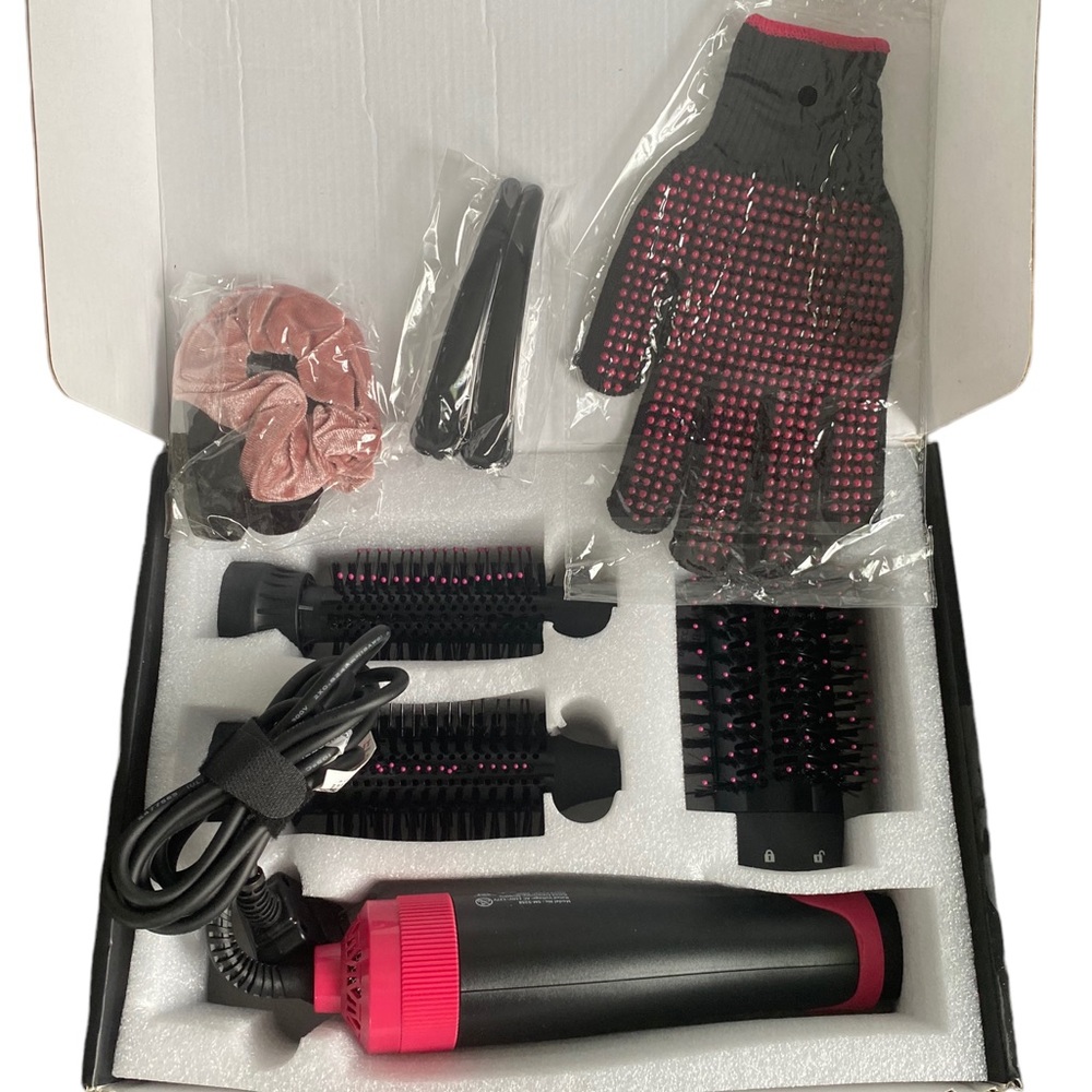 NIB Interchangeable Hair Dryer Brush - Picture 7 of 8